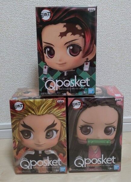 Qposket 竈門炭治郎 煉獄杏寿郎 竈門禰豆子 鬼滅の刃 SPECIAL