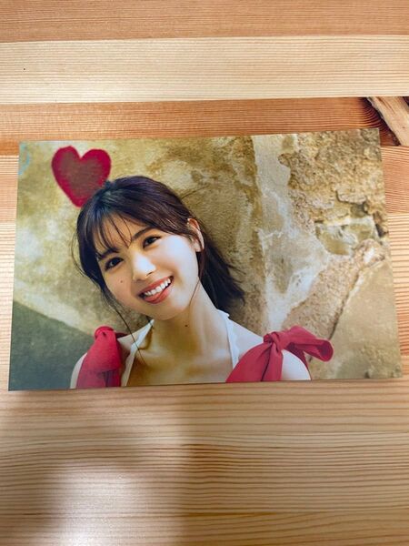乃木坂46 筒井あやめ 写真集 【感情の隙間】 書泉 芳林堂書店限定ポストカード