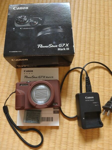 Canon PowerShot G7X Mark3銀色