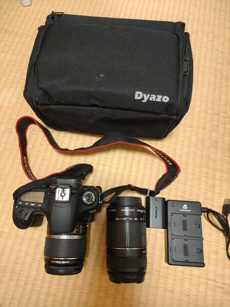 Canon キャノン EOS 60D EF-S 18-55mm EF-S 55-250mm レンズセット