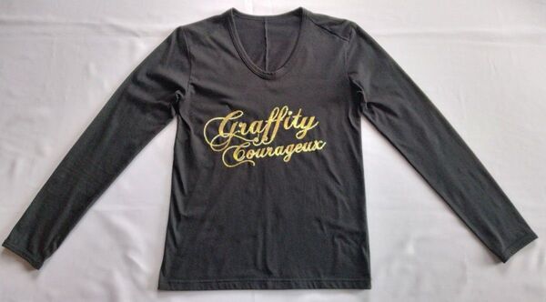 00s 黒ロンT black long sleeve t-shirt y2k