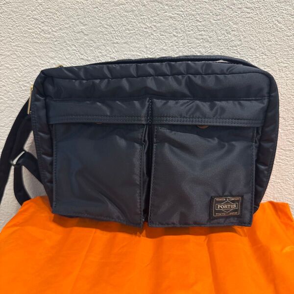 ポーター PORTER 吉田カバン TANKER タンカー ショルダーバッグ(S)アイアンブルー