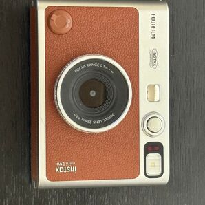 FUJIFILM インスタントカメラ instax mini Evo ブラウン