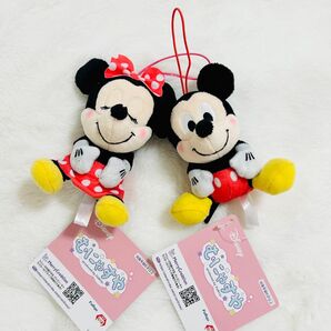 ミッキー&フレンズ むにゃすやマスコット むにゃすや マスコット ミッキー ミニー 2種 プルート