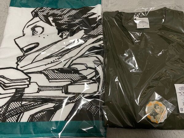 僕のヒーローアカデミア ヒロアカ Tシャツ タオル 缶バッジ 爆豪勝己 緑谷出久 原画展