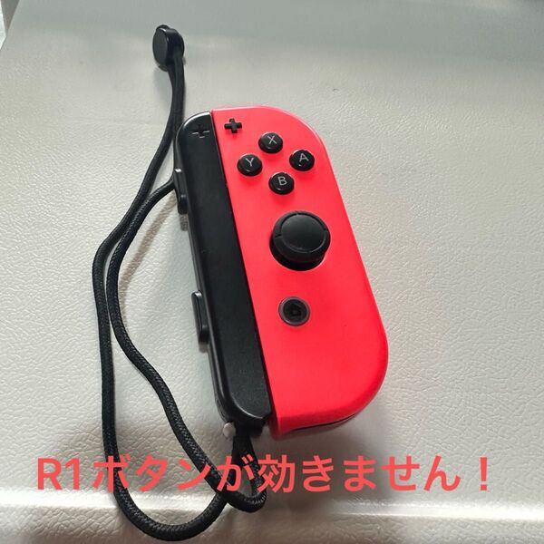Nintendo Switch Joy-Con(R) ネオンレッド ジャンク品