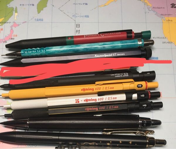 文房具まとめ売りロットリング ステッドラー シャープペン シャーペン STAEDTLER