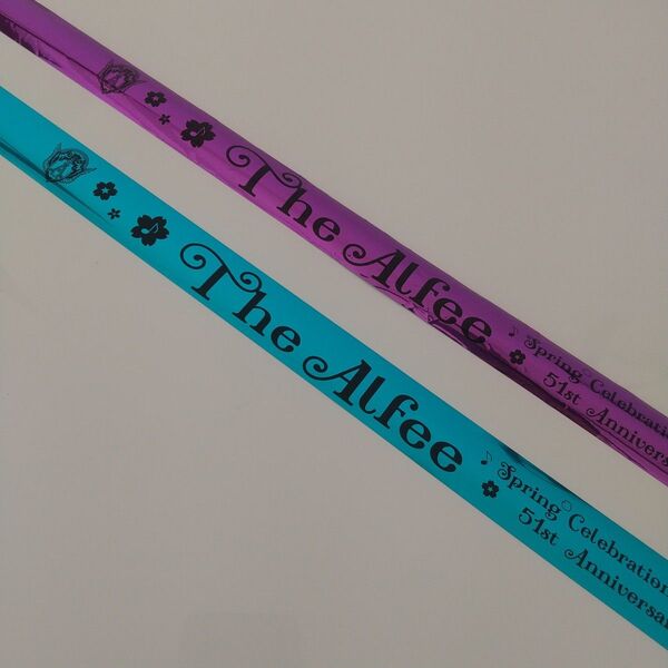 THE ALFEE 51th Anniversary 銀テープ 2本
