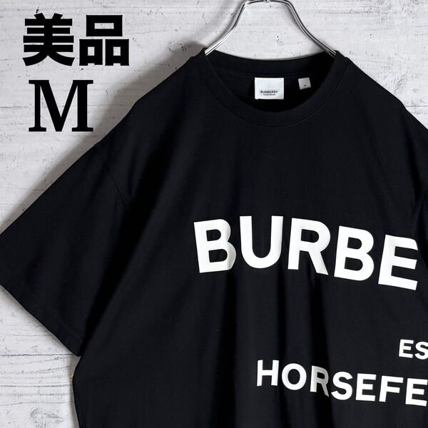 超人気 バーバリー ホースフェリー Tシャツ L~XL相当 即完売注意 BURBERRY