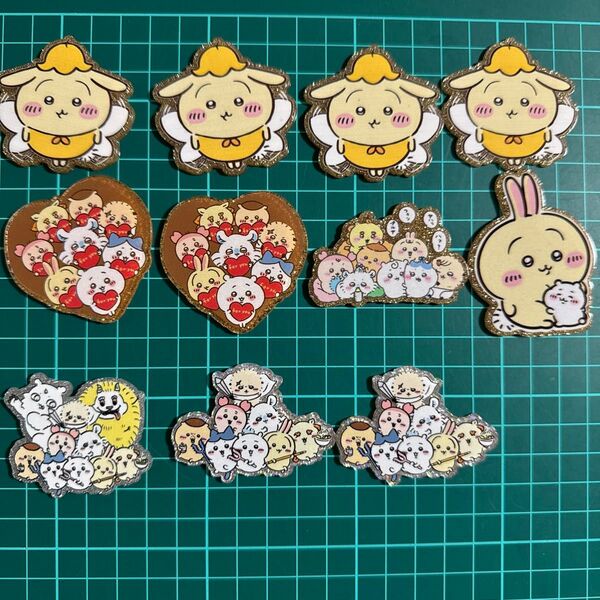 在庫更新 新作 ちいかわ アクリル6cm キラキラパーツ