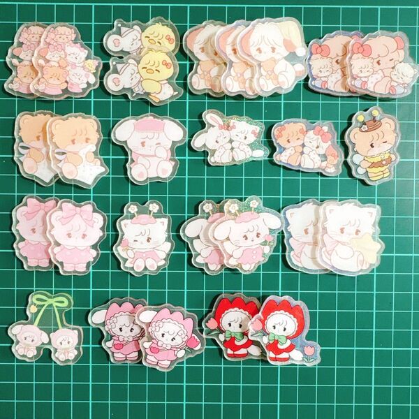mikko まとめ売り 27枚 アクリル4cm アクリルパーツ
