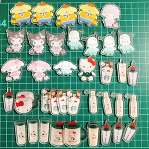 サンリオ アクリル4cm まとめ売り39枚