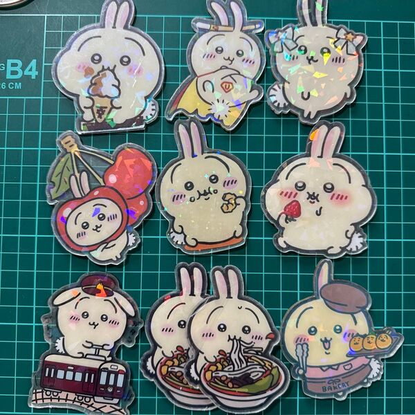 在庫更新 新作 ちいかわ アクリル8cm アクリルパーツ うさぎ
