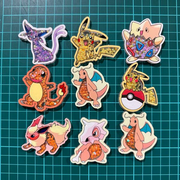シャカシャカ アクリルパーツ 5cm ちいかわ ポケモン ポケットモンスター