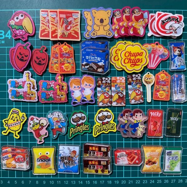 アクリル4cm まとめ売り 52枚 お菓子シリーズ