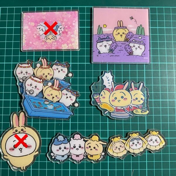 新作 ちいかわ アクリル8cm アクリルパーツ