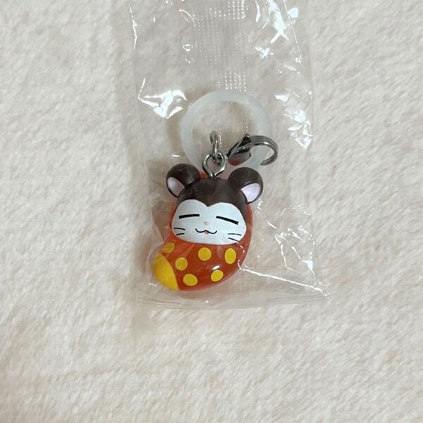 とっとこハム太郎 ねてるくん めじるしアクセサリー キーホルダー