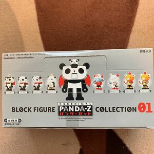 メガハウス　ブロックフィギュアパンダーゼットコレクション01 全8種フルコンプ　BLOCK FIGURE