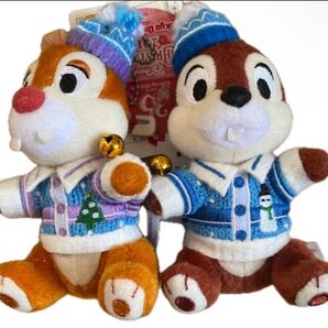 東京ディズニーリゾート 35周年 チップとデール チデ ぬいぐるみバッジ ぬいバ Disney