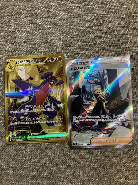 ポケモンカード シロナの覇気SAR シロナのガブリアスex UR 2枚セット vstarユニバース 熱風のアリーナ