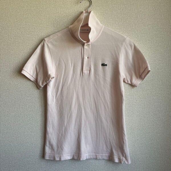 LACOSTE ラコステ 半袖ポロシャツ 半袖 ポロシャツ 1 xxs ピンク