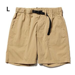パンツ (メンズ) ナンガ ヒノックリップストップフィールドショーツ L BEG