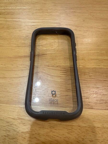 【カテゴリ変更可】iFace iPhone 15pro クリア ブラウン