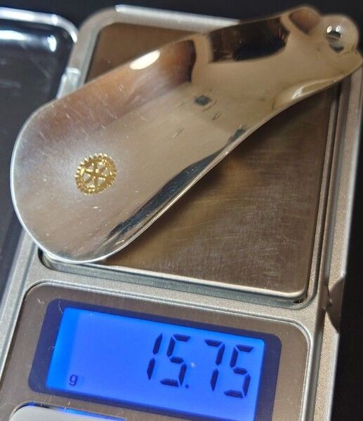 ロータリークラブ Silver 靴べら レア品 銀製