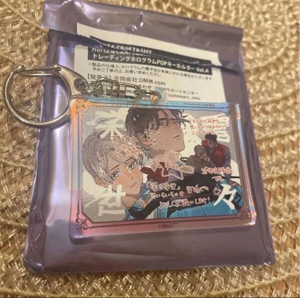 【新品未使用】HertZ&CRAFT 大洋図書 アニメイト 野白ぐり 雷々来世 ホログラムキーホルダー アクリル 廃盤品