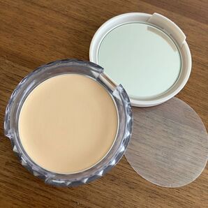 タイムシークレット ミネラル 薬用プレストパウダー リフィル・詰め替え用 ライトオークル 使用品