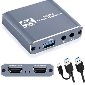 即購入OK!即発送!4K HDMI キャプチャーボード