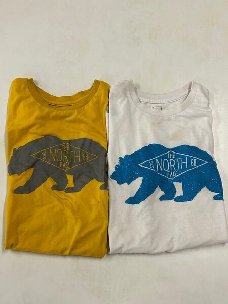 ザノースフェイス 半袖 Tシャツ キッズ140 2点セット まとめ売り