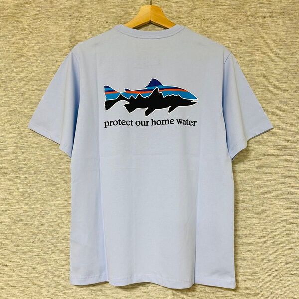 パタゴニア メンズ・ホーム・ウォーター・トラウト・オーガニック・Tシャツ XS 半袖 Tシャツ クルーネック
