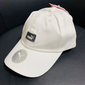 プーマPUMAメンズ、レディースEssentials III キャップ 帽子 ゴルフ ホワイト