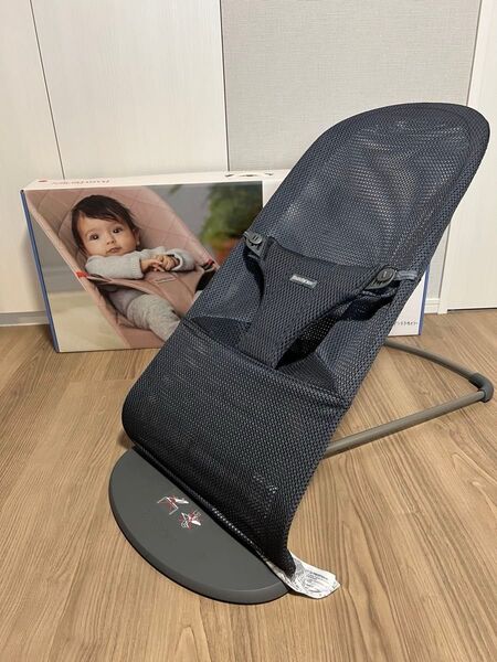 BABYBJORN ベビービョルン バウンサー ブリスエアー アンスラサイト