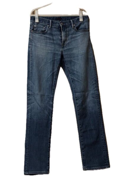 ユニクロ UNIQLO メンズ スリムフィットジーンズ デニム パンツ ブルー 31インチ(78.5cm)
