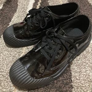 GU レインスニーカー ブラック