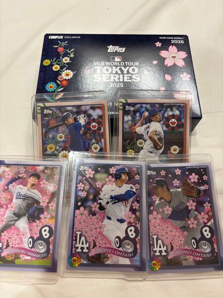 topps 大谷翔平 村上隆 + MLB ワールドツアー 東京シリーズ 2025 トップストレーディングカード