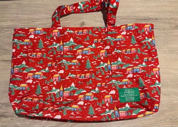 未使用☆Cath KidstonキャスキッドソンテスコTESCOトートバッグ限定エコバッグ海外スーパーマーケット