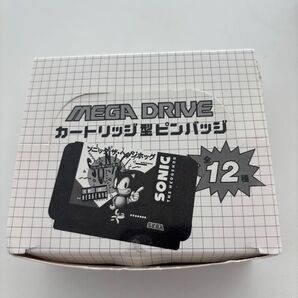 新品未開封SEGAMEGADRIVEセガメガドライブカートリッジ型ピンバッチ全12種ピンパッジ