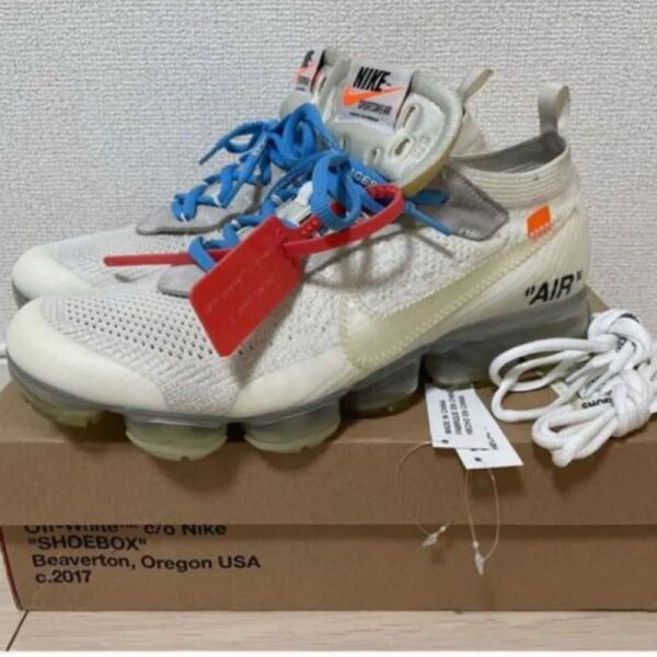 今週限定値下げ NIKE オフホワイト off-white ヴェイパーマックス 28cm 正規品