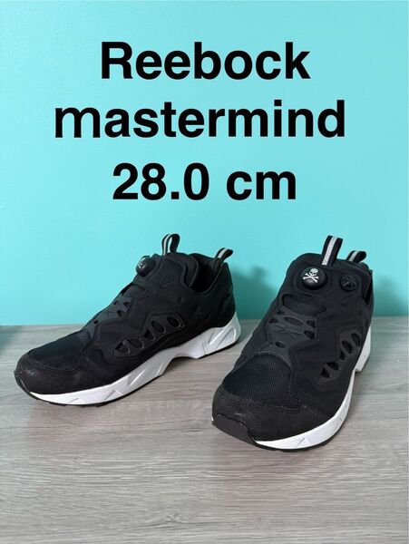 Reebok Mastermind INSTA PUMP FURY ROAD ブラック 28cm リーボック ポンプフューリー