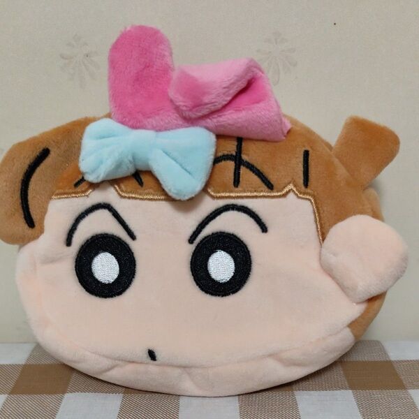 クレヨンしんちゃん×サンリオキャラクターズ リバーシブルポーチ ネネちゃん×マイメロディ