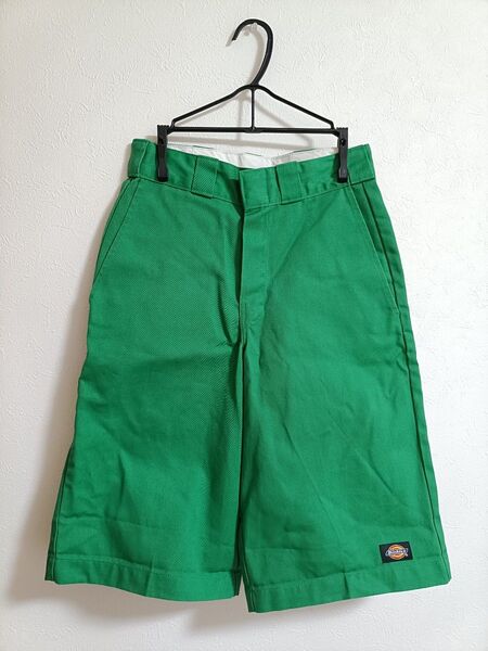 Dickies ハーフパンツ 26 ディッキーズ 緑 グリーン