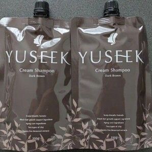 ユーシーク●クリームシャンプー●ダークブラウン●2個セット
