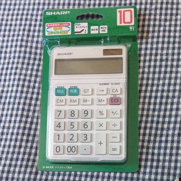 SHARP 10桁電卓