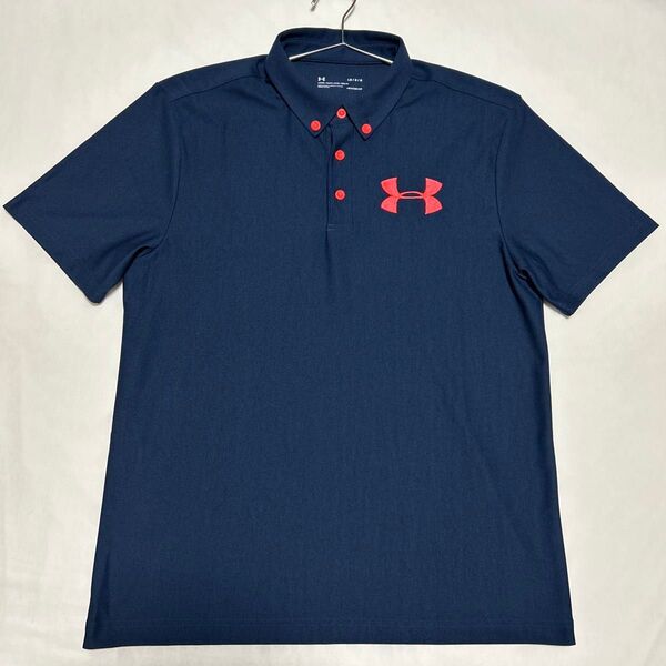 under armour アンダーアーマー ゴルフ ポロシャツ メンズ Lサイズ