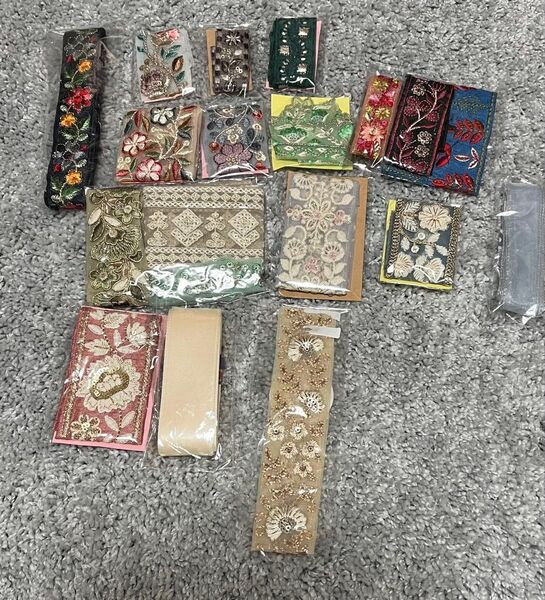 インド刺繍リボン ハギレ