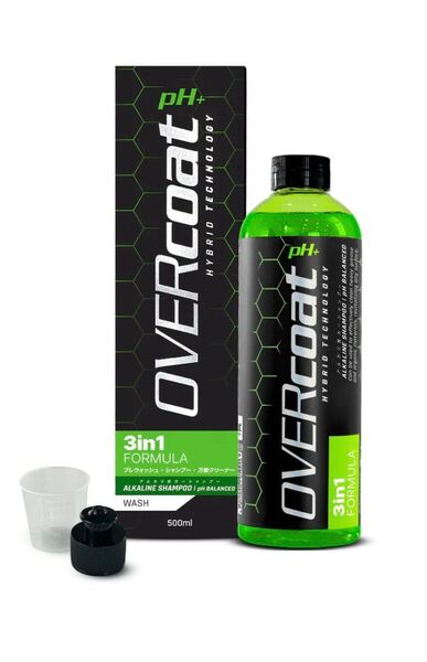 OVERcoat pH+ アルカリ性シャンプー500ml