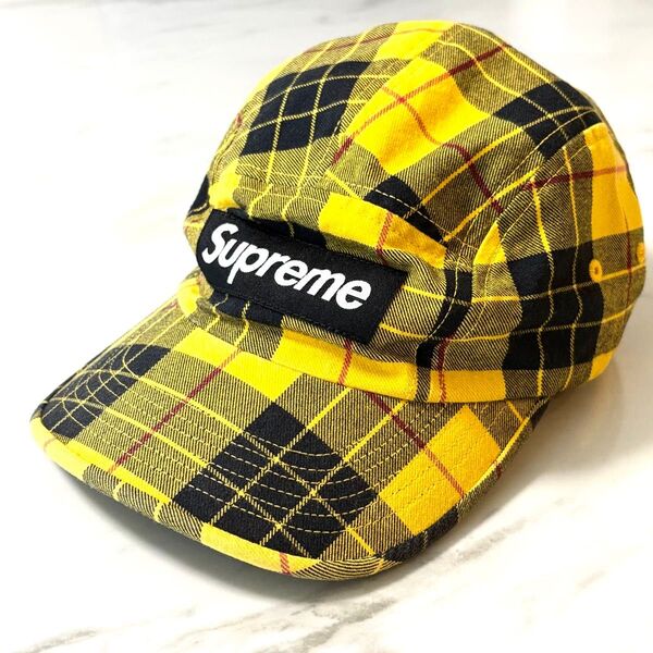 【ほぼ未使用品】Supreme Washed Chino Twill Cap シュプリーム キャップ 帽子 キャンプ ボックスロゴ